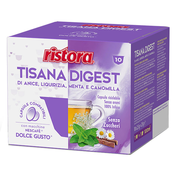 Tisana Digest Capsule Compatibili Nescafè Dolce Gusto