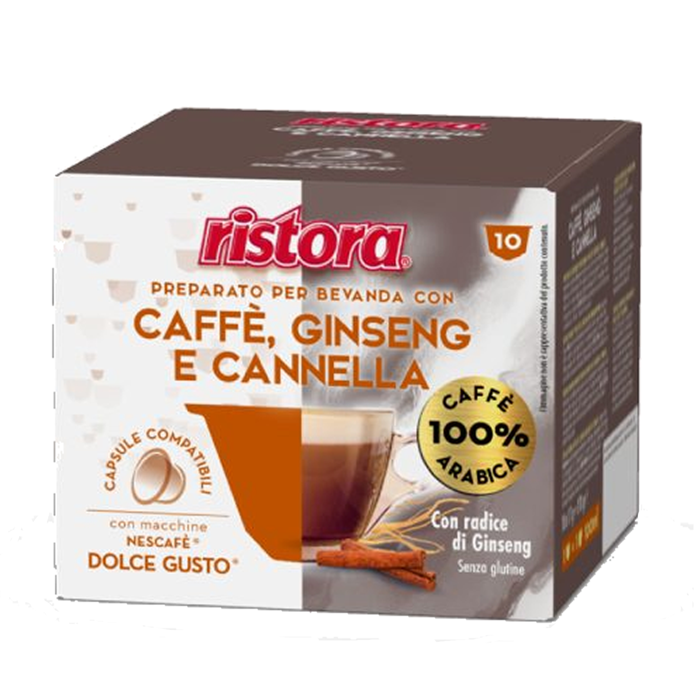 Coffee Ginseng And Cinnamon - Dolce Gusto System Compatible Capsules