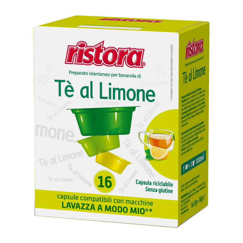 Capsule compatibili A Modo Mio Tè Al Limone - Caffè Colleoni