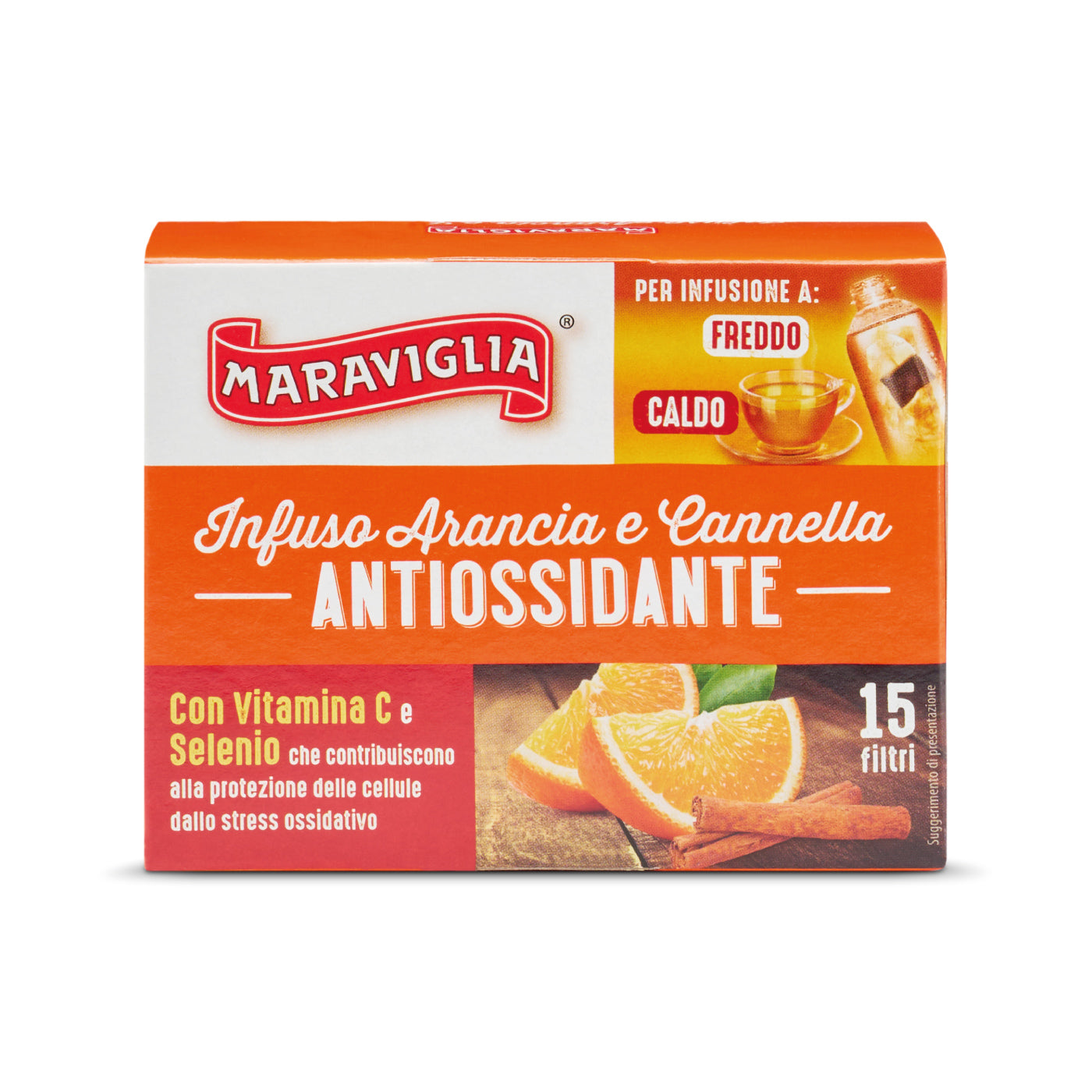 Infuso Arancia e Cannella Antiossidante