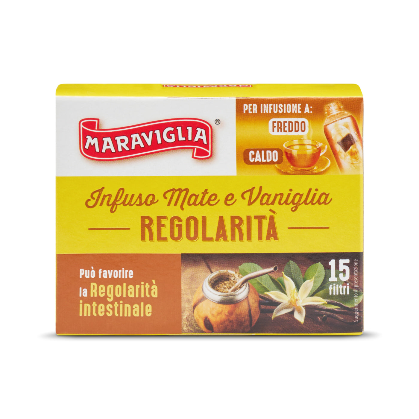 Infuso Mate e Vaniglia Regolarità