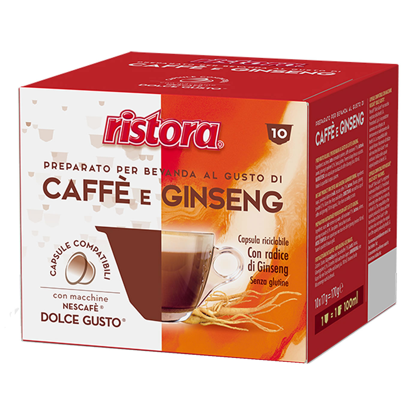 Ginseng Coffee - Nescafè Dolce Gusto Compatible Capsules