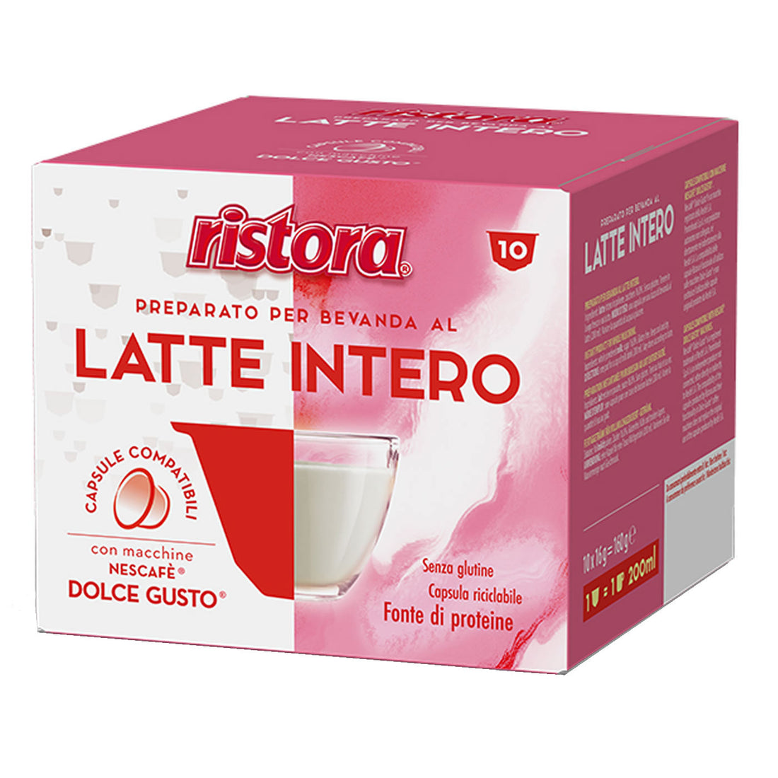 Latte Intero Zuccherato Capsule Compatibili Nescafè Dolce Gusto