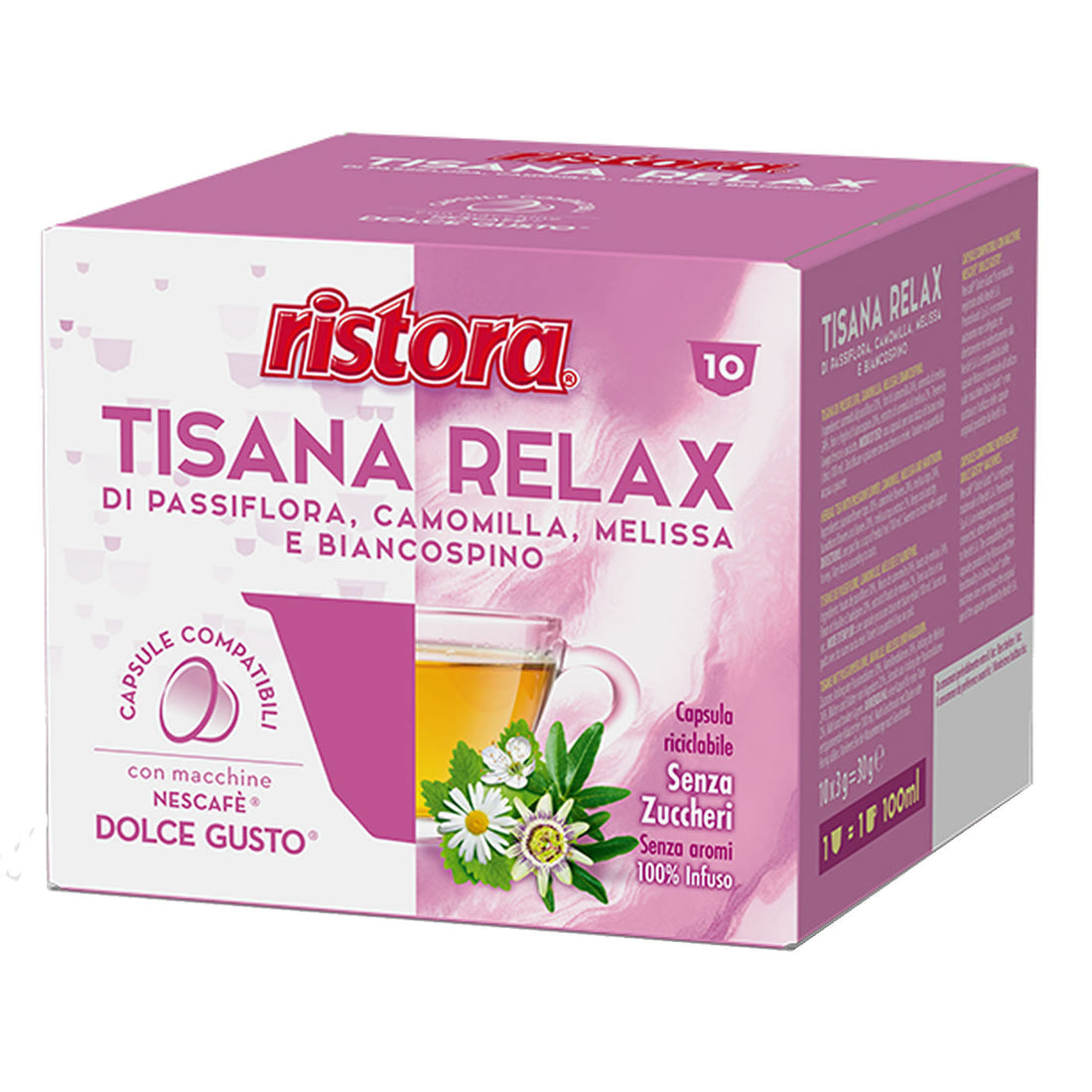 Tisana Relax Capsule Compatibili Nescafè Dolce Gusto